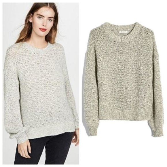 madewell baez pullover sweater